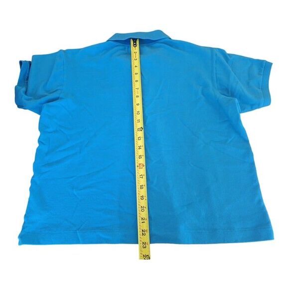 Lacoste L1212 PETIT PIQUÉ COTTON POLO Classic Fit Mens Blue Shirt L XL Not Worn - Picture 5 of 8
